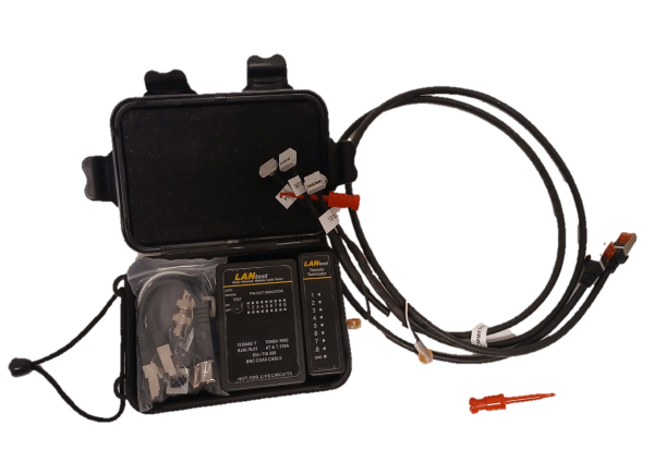 Kabeltester für Datenkabel zur Kontrolle der Klemmreihenfolge - Alpendorf Holzwärme GmbH